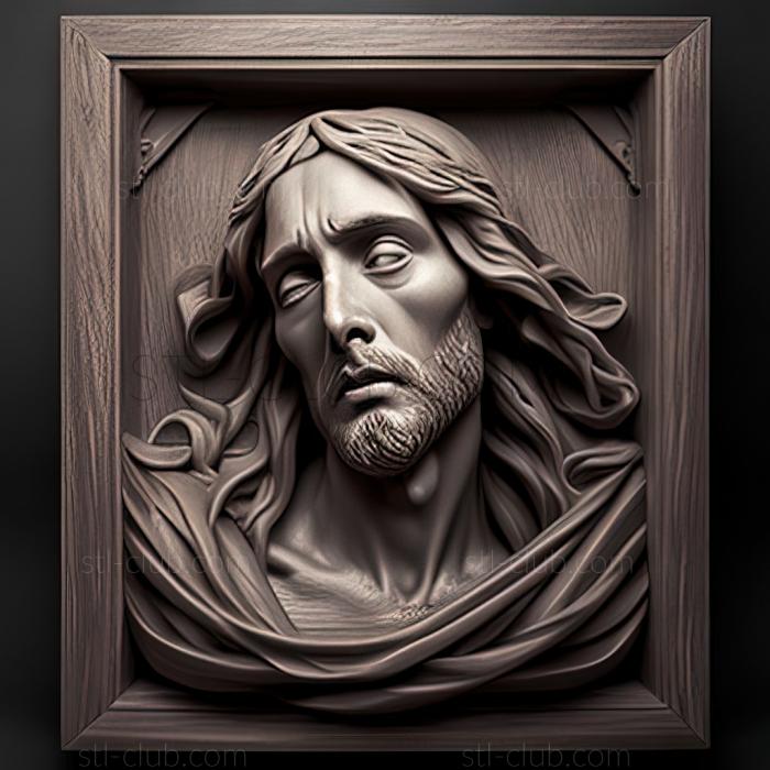 3D model st jesus (STL)